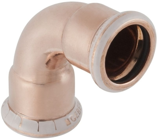 Mapress CU, B�j, 2muff, 18x90�, koppar