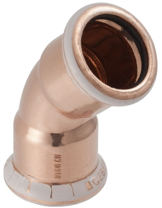 Mapress CU, B�j, 2muff, 54x45�, koppar