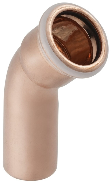 Mapress CU, B�j, 1muff, 18x45�, koppar