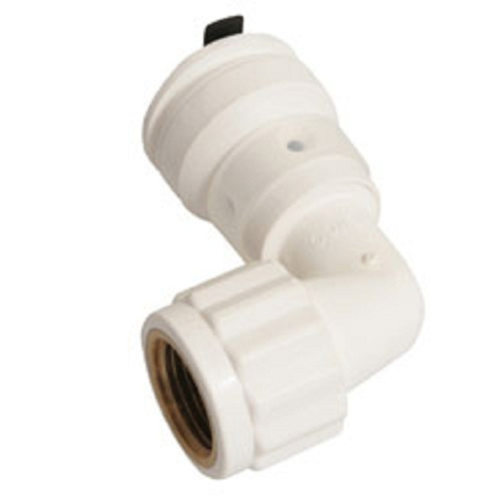 Broen, Henco Vision 6SK, Vinkel koppling, push x inv�ndig g�nga, vit