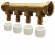 Uponor, Q&E DR, Fördelare, med löpmutter, G20-3x15 Uponor, Q&E DR, Fördelare, med löpmutter, G20-3x15
