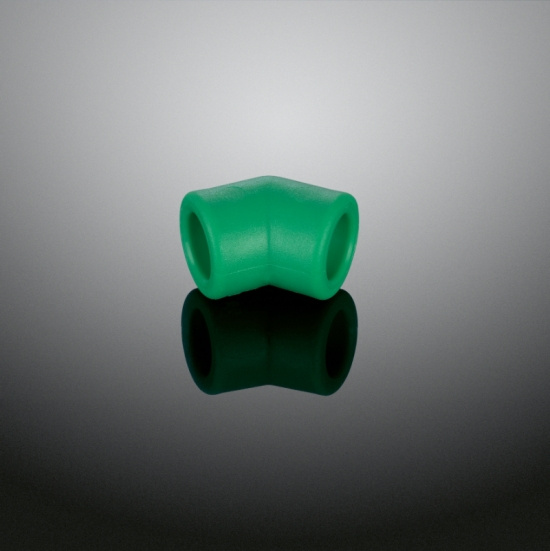 ReTherm Armaturjonsson, Vinkel, gr�n, 40x45�, PP