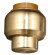Roth, Plugg, 1muff, mässing, 22mm Roth, Plugg, 1muff, mässing, 22mm
