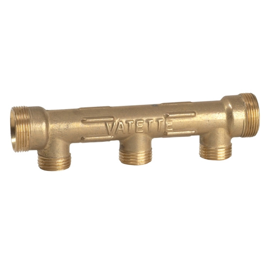 Gustavsberg, Vatette, F�rdelare, 3-r�r, 22x15 M28x1,5xG15