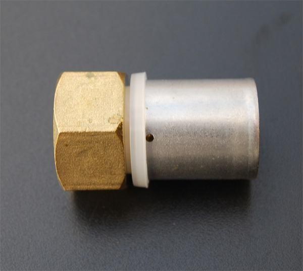 ALTECH ALU, Rak koppling, press/inv�ndig g�nga, 16xG20