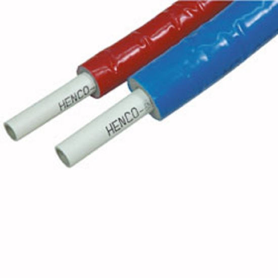 Broen, Henco Flerlagerr�r, Alupexr�r , i rulle med 10mm isolering, bl�