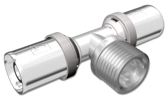 PressPex, T-Koppling, utv�ndig g�nga, AX16xR15, avz-m�ssing