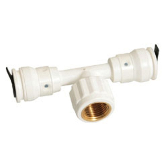 Broen, Henco Vision 13SK, T-r�rs koppling, push x inv�ndig g�nga x push, vit