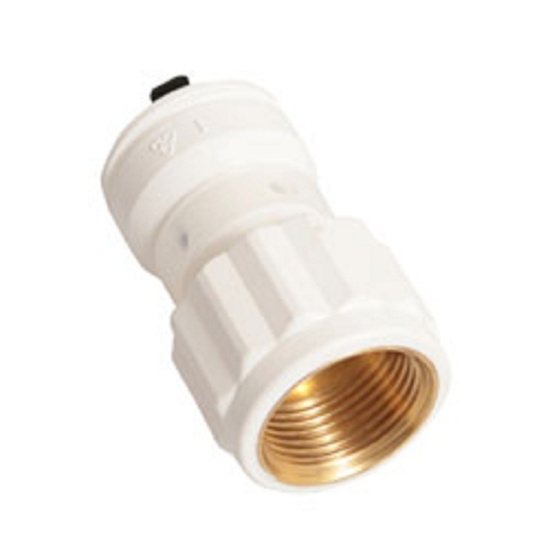 Broen, Henco Vision 18SK, Rak koppling, push x inv�ndig g�nga, vit