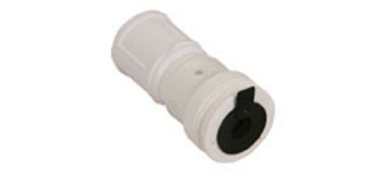 Broen, Henco Vision VDSK, Rak koppling, push x inv�ndig bajonettg�nga , vit