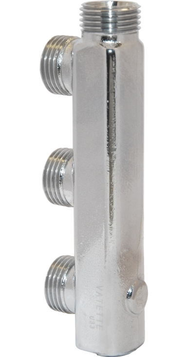 Gustavsberg, Vatette, F�rdelare, 40c/c, 3-r�r , G15