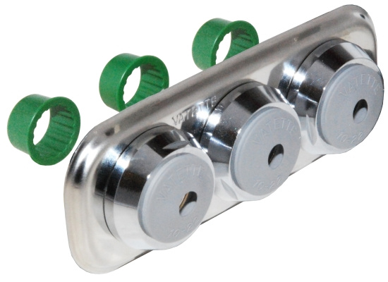 Gustavsberg, Vatette, T�ckbricka, 3-r�r VBF