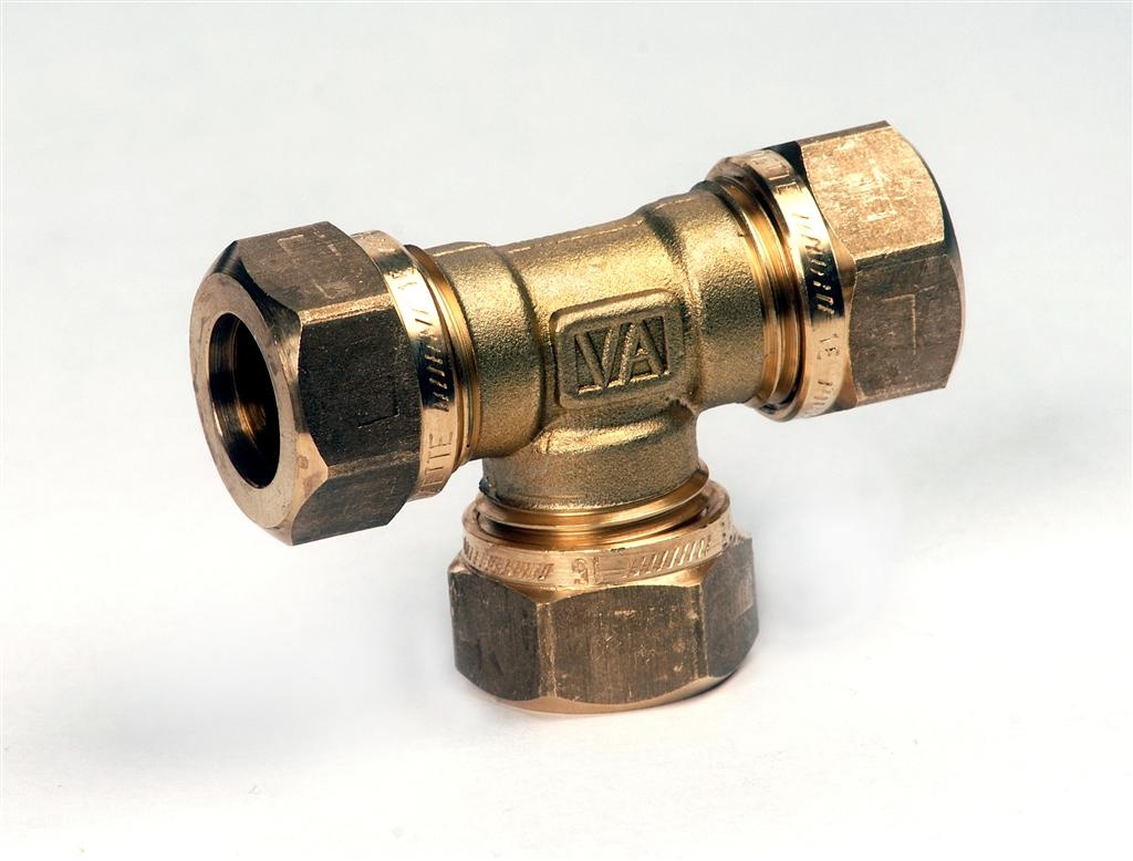 Gustavsberg, Vatette, T-Koppling, 15x18