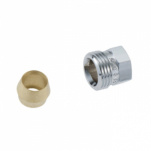 FMM, Trycknippel med kona, f�rkromad G 1/2