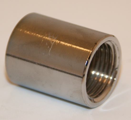 Metall, Muff, inv�ndig g�nga, G15, f�rkromad