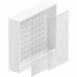 Uponor, Aqua PLUS f�rdelarsk�p, 750x500x118 mm