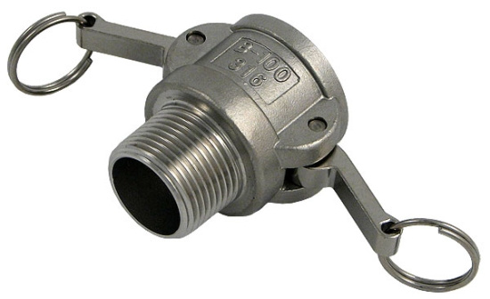 Kamlock, Slangkoppling, 633-B hona/utv�ndig g�nga 1�, G32, SS syrafast st�l