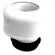Faluplast, Falu 59850, WC-anslutning, exc 17mm med huv och manschett, vit Faluplast, Falu 59850, WC-anslutning, exc 17mm med huv och manschett, vit