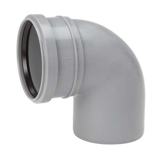 Uponor HTP, B�j, 1muff, 75x88,5�, PP