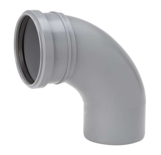 Uponor HTP, B�j, 1muff sv�ngt, 75x88,5�, PP