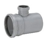 Uponor HTP, Grenr�r, 2 muffar, 110x50x88,5, PP