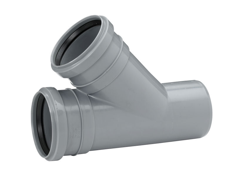 Uponor HTP, Grenr�r, 2 muffar, 75x45�, PP