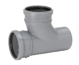 Uponor HTP, Grenr�r, 2 muffar sv�ngt, sv110x75x88,5, PP