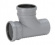 Uponor HTP, Grenrör, 2 muffar svängt, sv110x75x88,5, PP Uponor HTP, Grenrör, 2 muffar svängt, sv110x75x88,5, PP