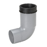 Uponor HTP, WC-anslutning, 110x88,5�, PP