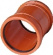 Pragma, Dubbelmuff, 200mm, PP Pragma, Dubbelmuff, 200mm, PP