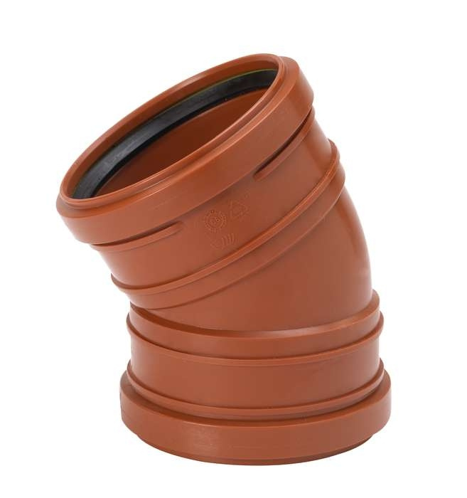 Markb�j, 2muff, 110x30�, SN4 SS-EN 1852-1, PP