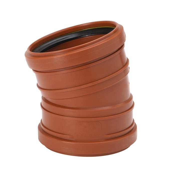 Markb�j, 2muff, 110x15�, SN4 SS-EN 1852-1, PP