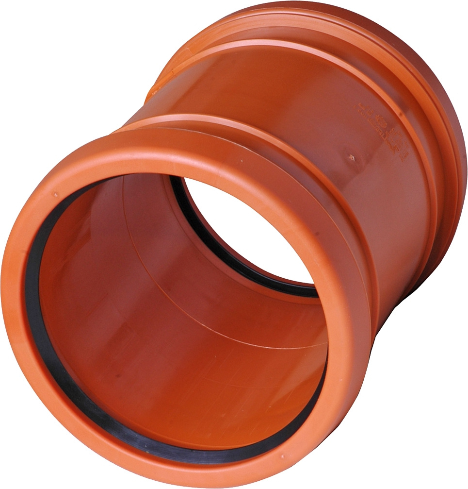 Markskjutmuff, 160mm, SN4 SS-EN 1852-1, PP