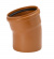Markböj, 200x15°, PVC Markböj, 200x15°, PVC