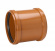 Markskjutmuff, 400mm, PVC Markskjutmuff, 400mm, PVC