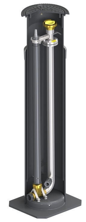 SPT-2, Spolposttrumma, komplett, L=1470-2420