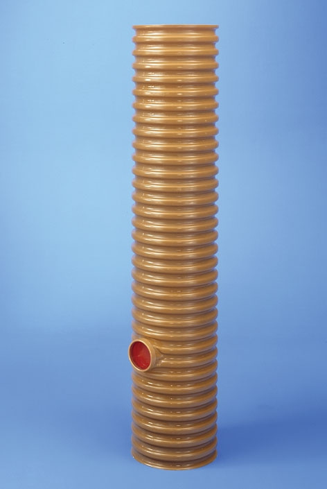 Wavin, Dagvattenbrunn, 110  70L slamficka, r�dbrun, 315/110mm