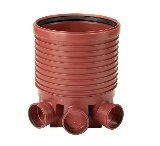 Tillsynsbrunn, 400/160mm, PP