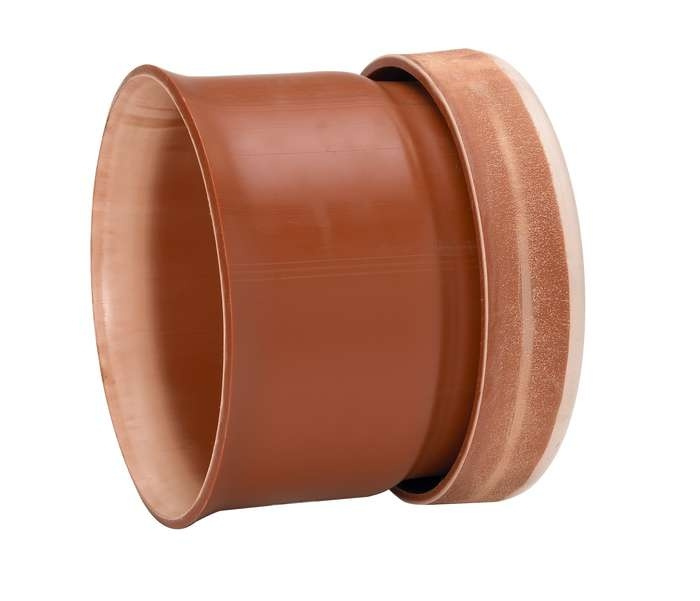 UltraRib 2, �verg�ng, Ultra/betong muff, 200x225mm, PP