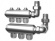 Minifördelare, 3-16, L=230mm Minifördelare, 3-16, L=230mm