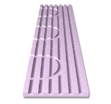 XPS, V�ndskiva, System 50, 300x1200x50mm