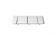 Bjälklagsplåt, röravstånd c/c 200mm, 16, 595x300mm Bjälklagsplåt, röravstånd c/c 200mm, 16, 595x300mm