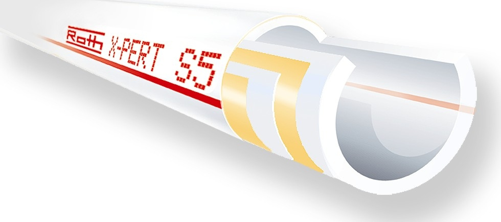 Roth, X-pert golvv�rmer�r, 16mm, L=200m