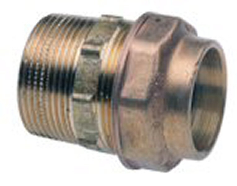 Beulco, BA 77012, Rak koppling, utv�ndig g�nga, med st�dhylsa, 50xG50