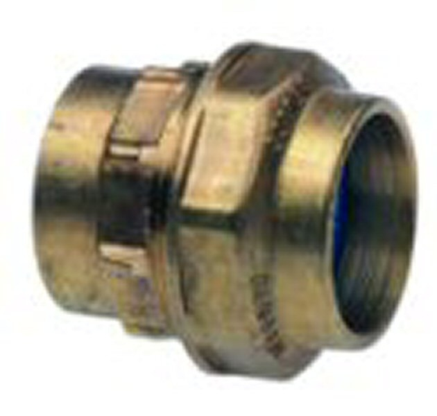 Beulco, BA 77110, Rak koppling, inv�ndig g�nga, med st�dhylsa, 20xG15