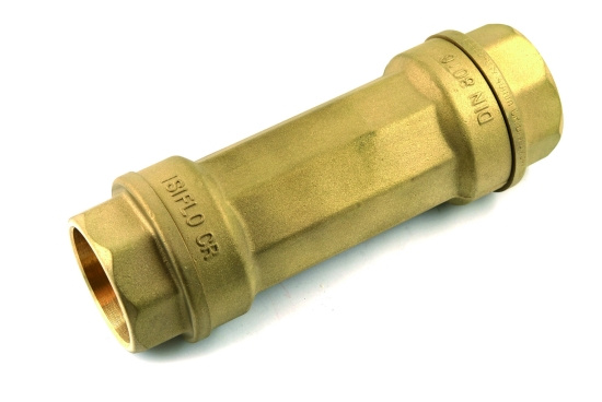 Holmgrens metall, Isiflo 101, Skjutmuff, 63mm x 63, avzinkningsh�rdig m�ssing