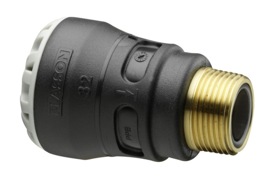 VATEK, VATEK 1072, Rak koppling, utv�ndig g�nga, 63xR50