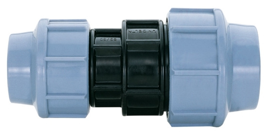 ALTECH, Rak koppling, f�rminskad, 20x16, PN16