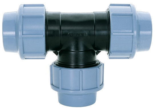 ALTECH, T-koppling, 90mm, PN16