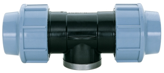 ALTECH, T-koppling, inv�ndig g�nga, 25XR20, PN16